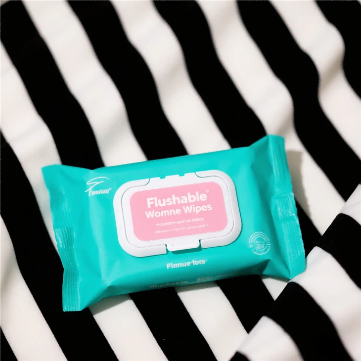 Flushable Feminine Wipes
