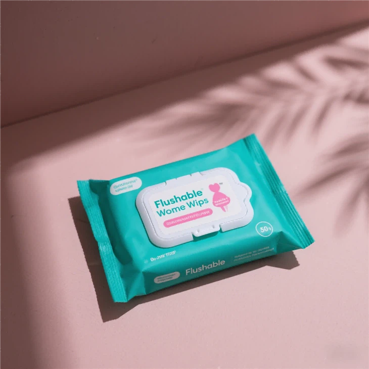 Flushable Feminine Wipes