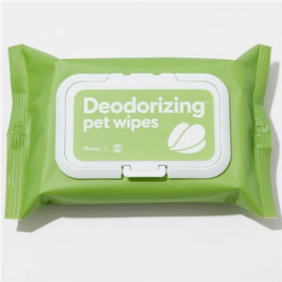 مزيل الرائحة مناديل الحيوانات الأليفة